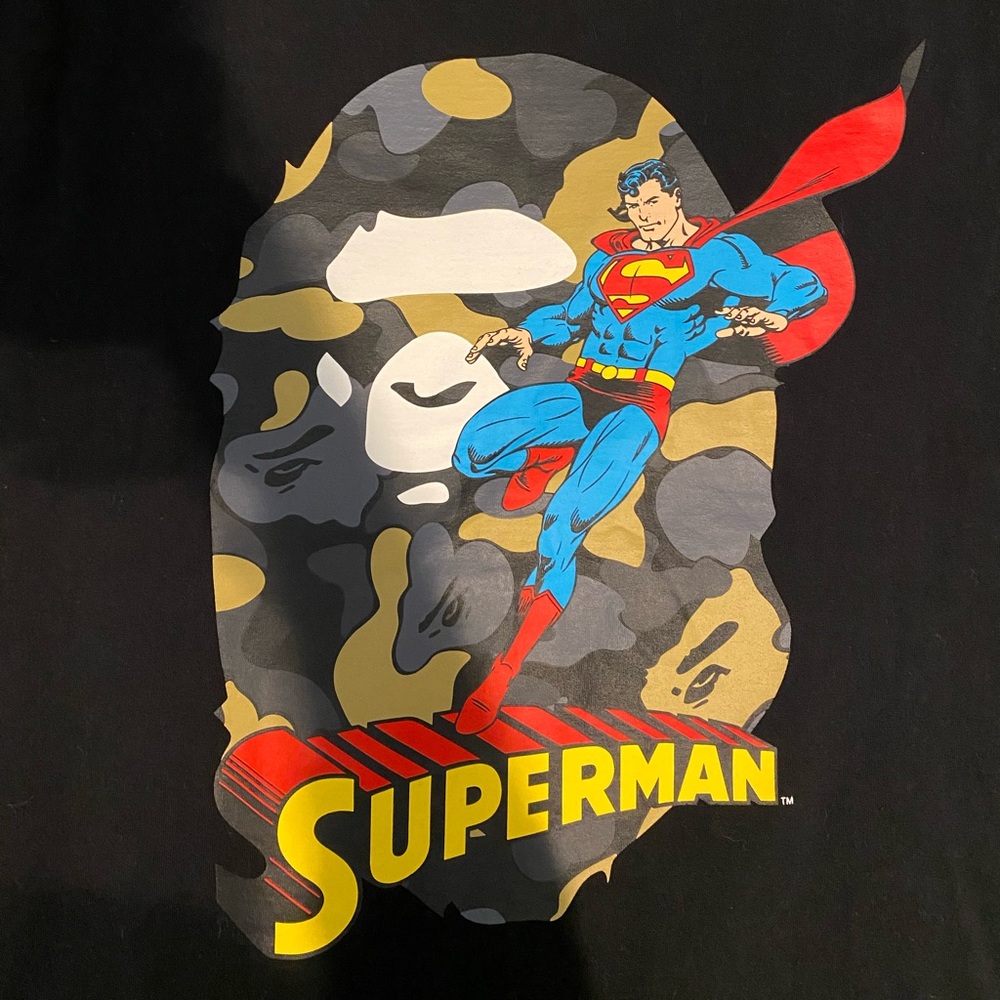 DC BAPE Bathing Ape Mens Shirt 🦍